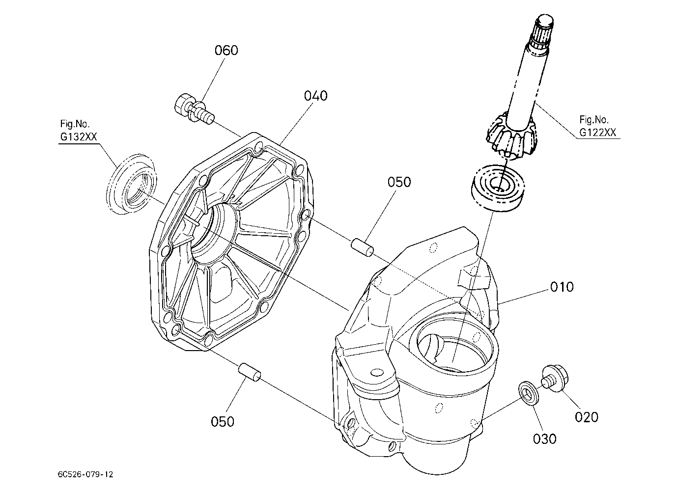 Axle Case Rh