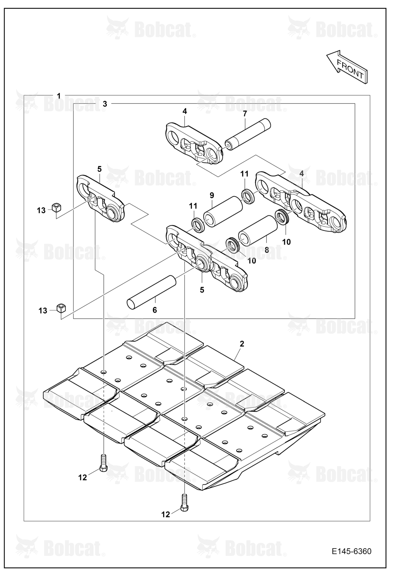 Rubber Shoe ASSY (500mm)