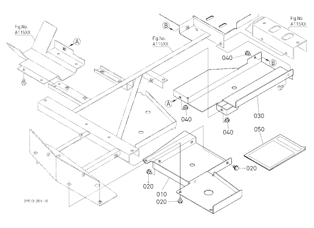 Fuel Tank Cover Kit (W/G No.M9123) [Option]