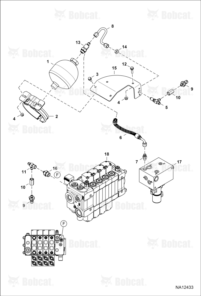 Hydraulic Circuitry (Service Brake Accumulator) (Germany)