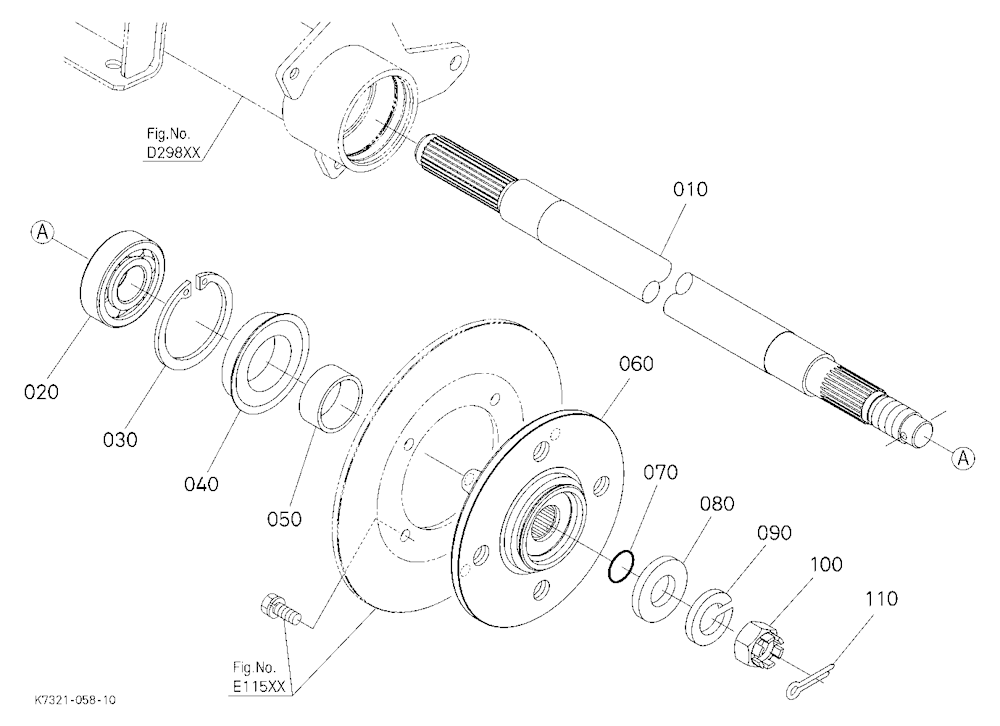 Rear Axle (Left)