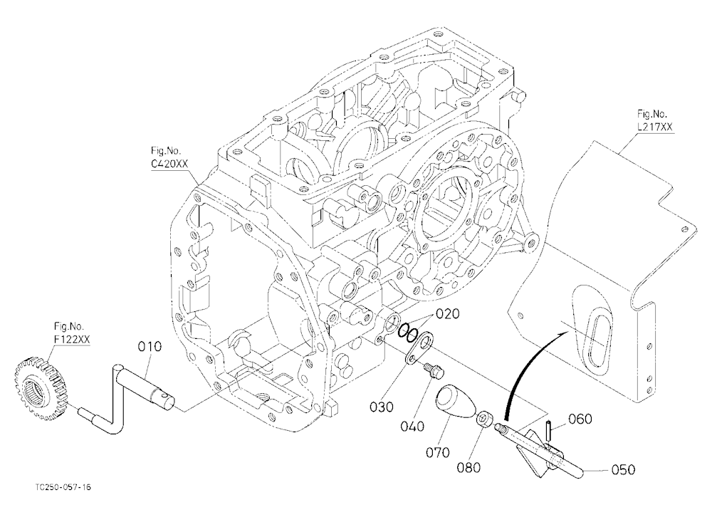 Front Wheel Drive Lever