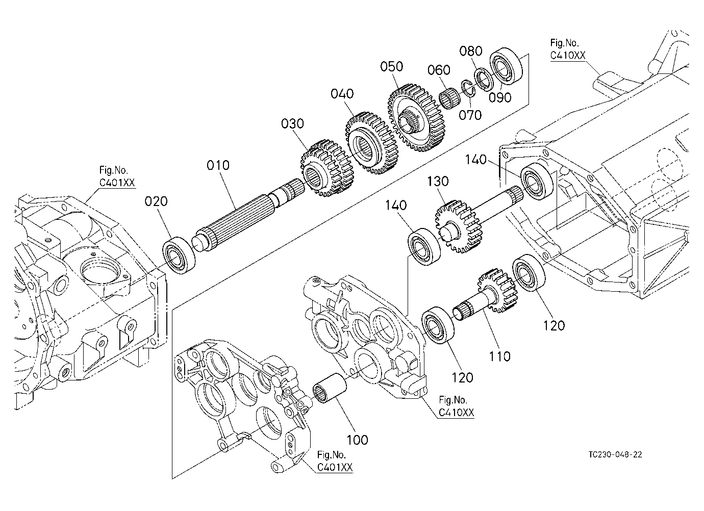 Range Gear Shaft