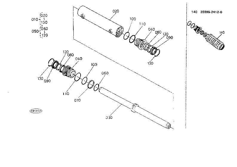 Steering Cylinder [Component Parts]