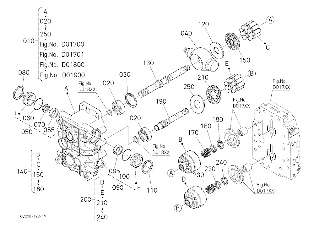 Hst (Cylinder Block) [Component Parts]