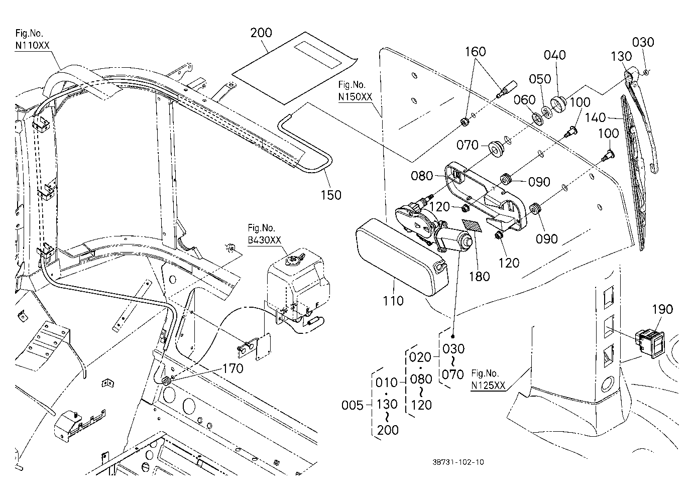 Rear Wiper Kit [Option]