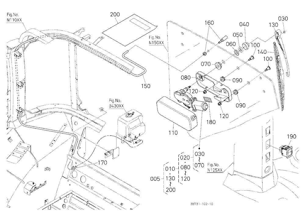Rear Wiper Kit [Option]