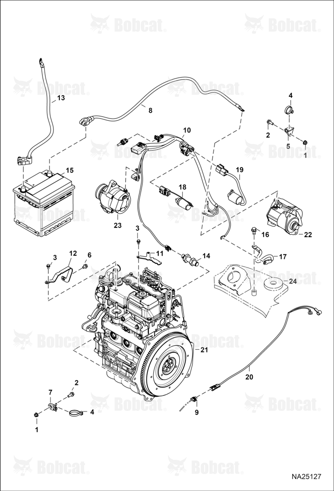 Engine Electrical Circuitry