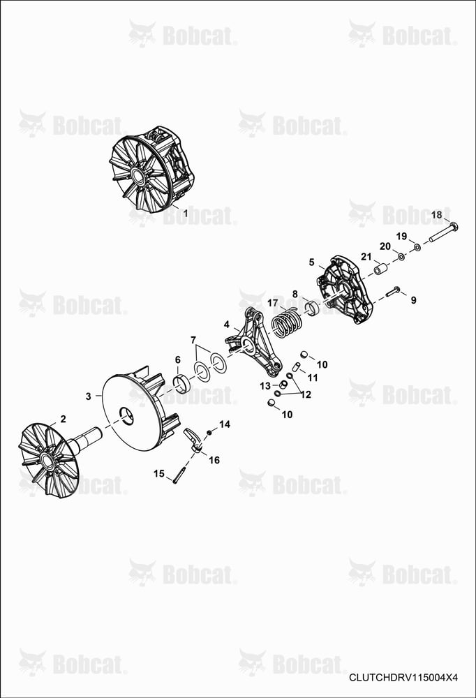 Drive TRAIN, Primary Clutch