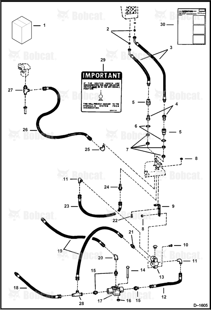 Oil Source Heater Plumbing Kit 501311001 - 501313208