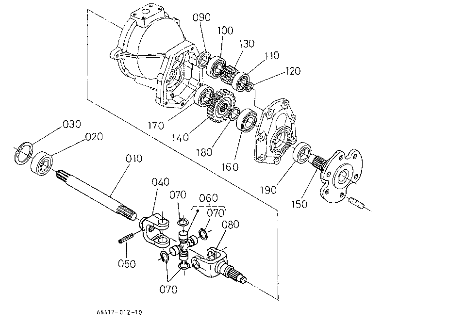 Front Wheel Hub [Without Bi-Speed Turn]