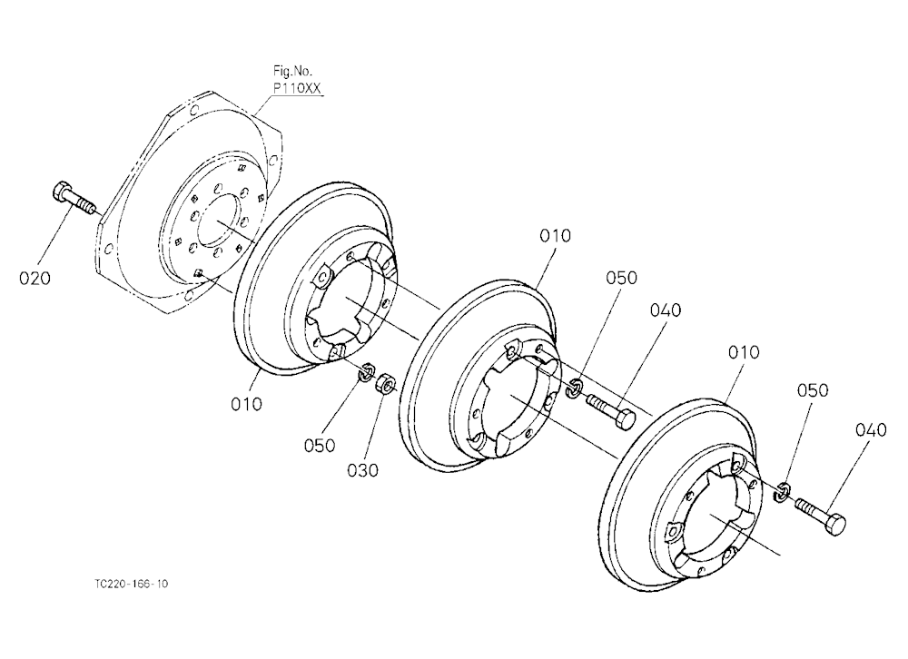 Rear Wheel Weight (W/G No.L8066) [Option]