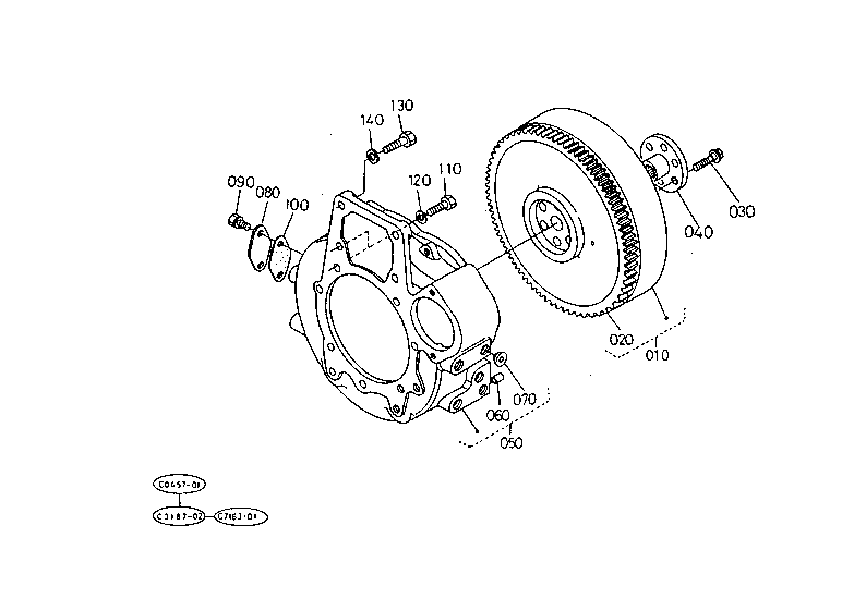 Flywheel [With Wet Clutch]