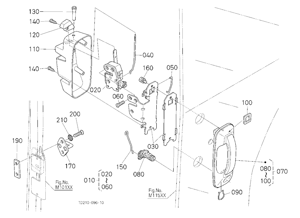 Door Lock Lh