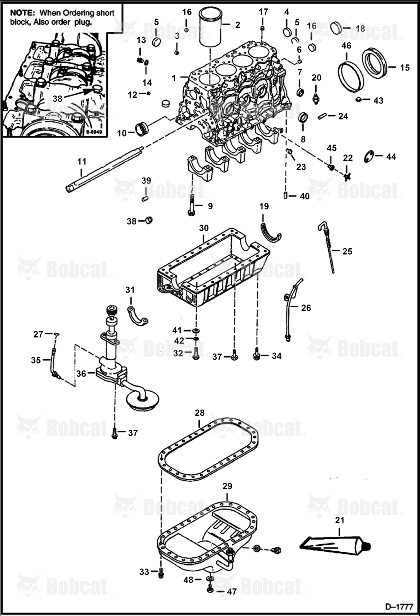 Cylinder Block & Oil Pan