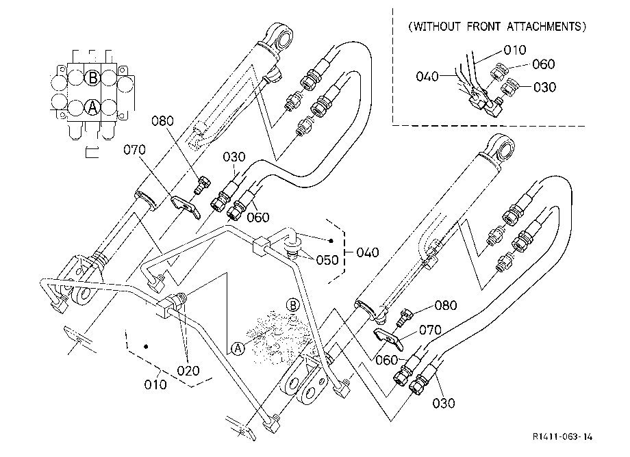 Hydraulic Oil Line (Lift)