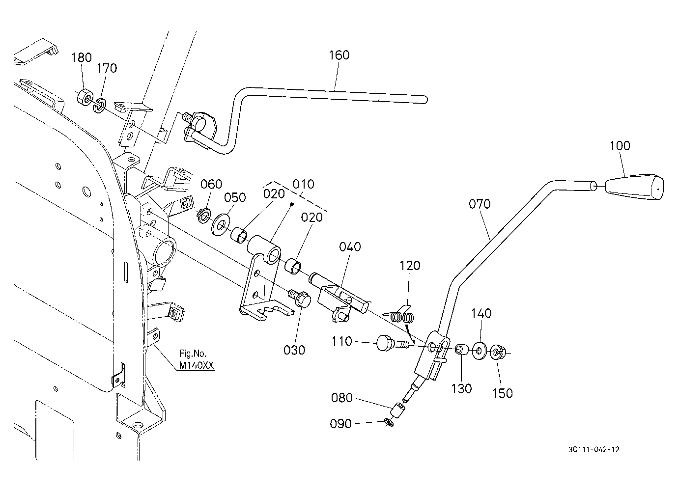 Shuttle Shift Lever