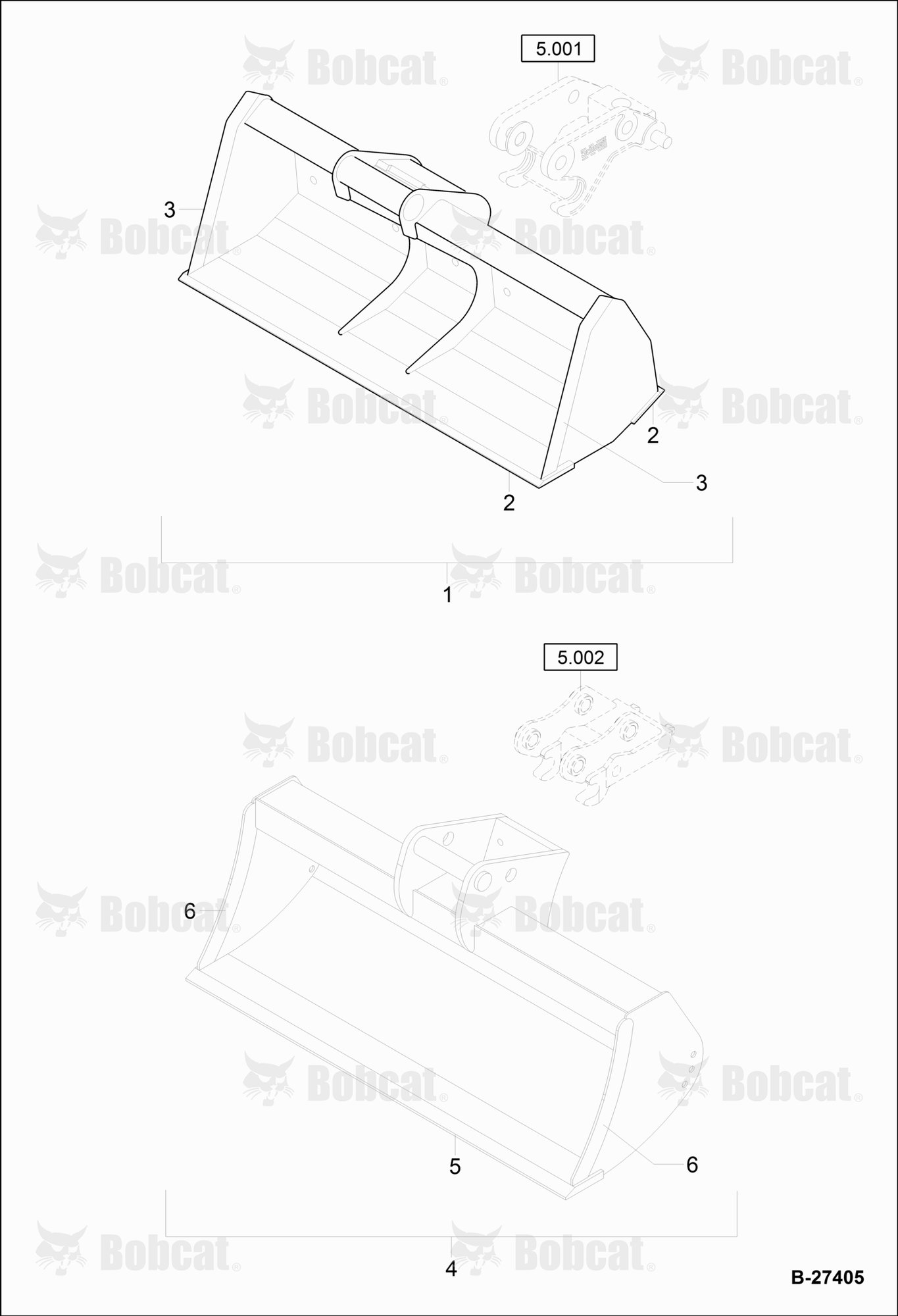 Ditch Cleaning Bucket