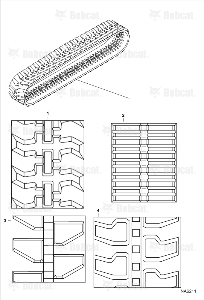Tracks (Rubber)