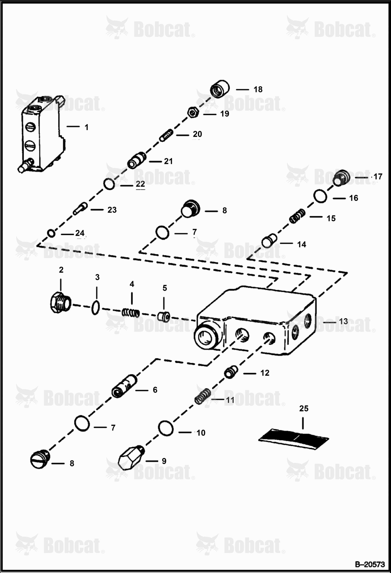 Bucket Position Valve  503112027 & Above