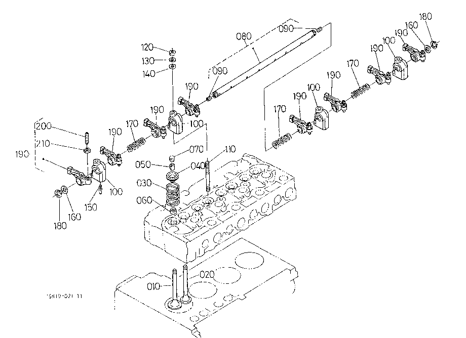 Valve And Rocker Arm