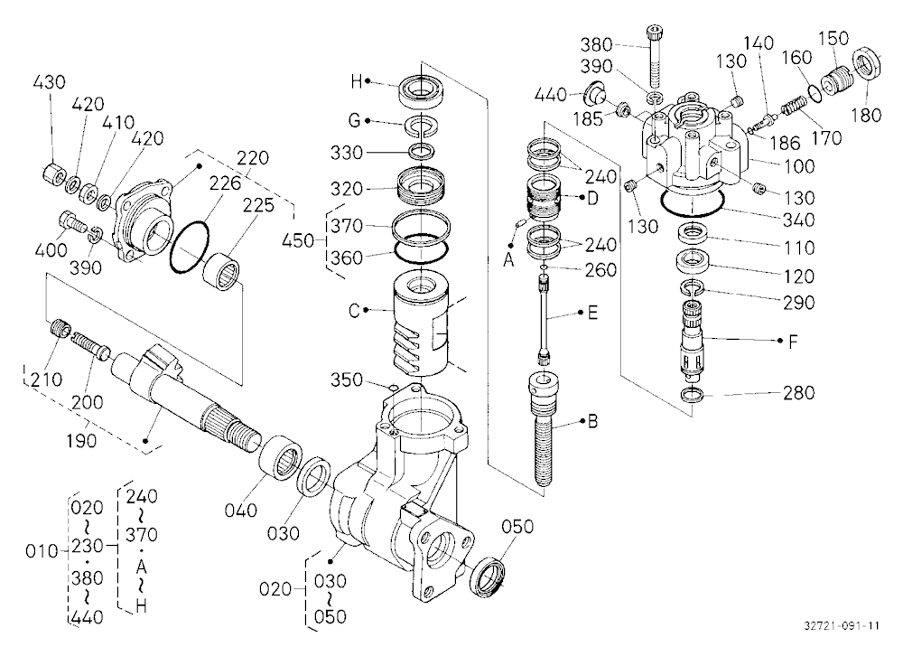Hydraulic Pump(Ps) [Component Parts]