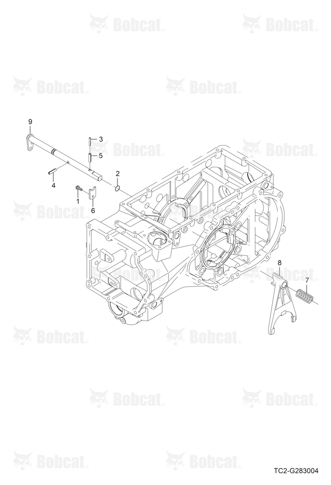Rear DIFF Lock Group