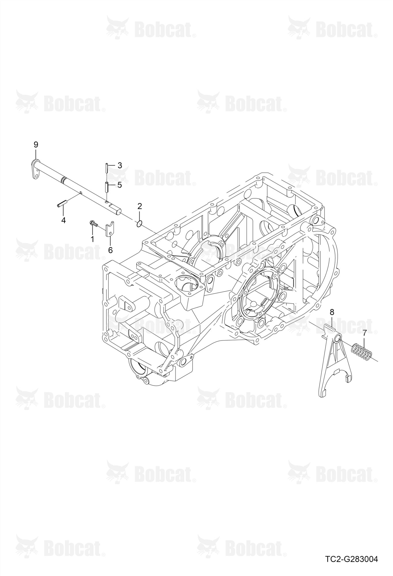 Rear DIFF Lock Group