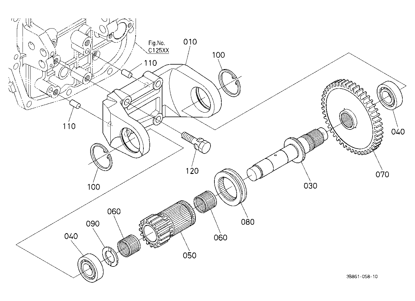 Creep Speed Kit (Gear) (W/G No.M9131) [Option]