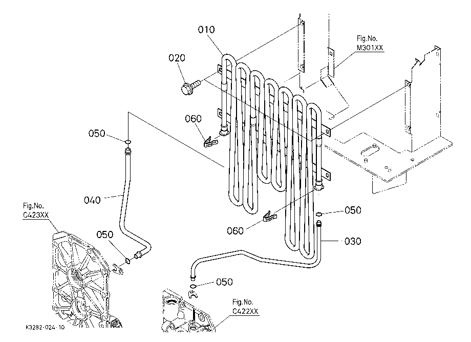 Hydraulic Pipe/Oil Cooler