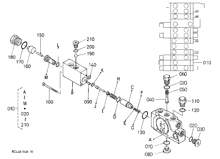 Spool Section (Boom Lock)