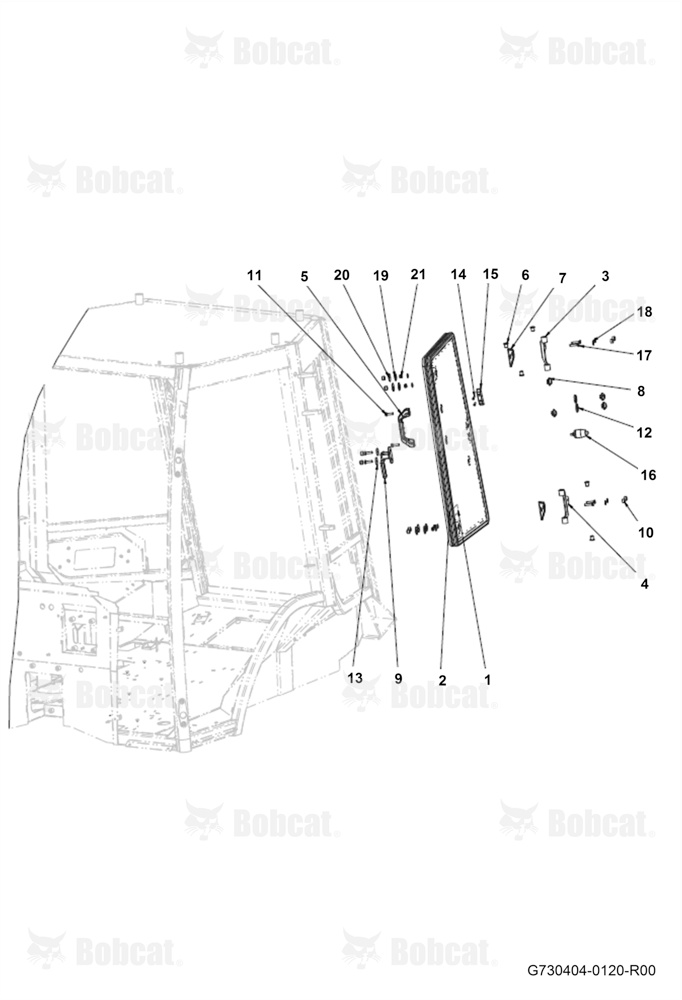 Rear Left Glass