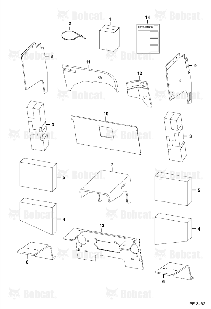 Sound Reduction Kit (Manual Controls, AHC & ACS) A02011251 & Above, A02111001 & Above