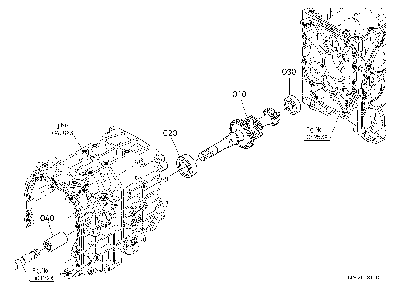 Range Gear Shaft