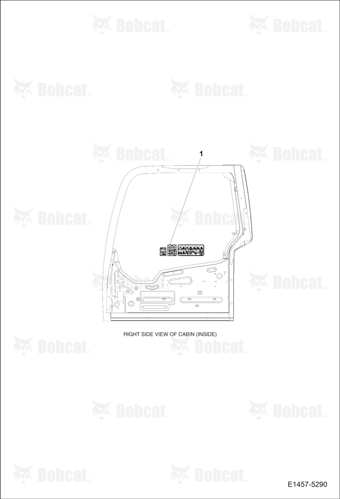 Decal (PATTERN CHANGE)(CABIN)