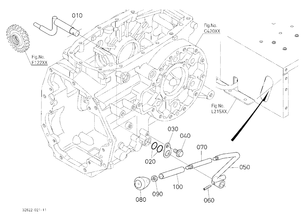 Front Wheel Drive Lever