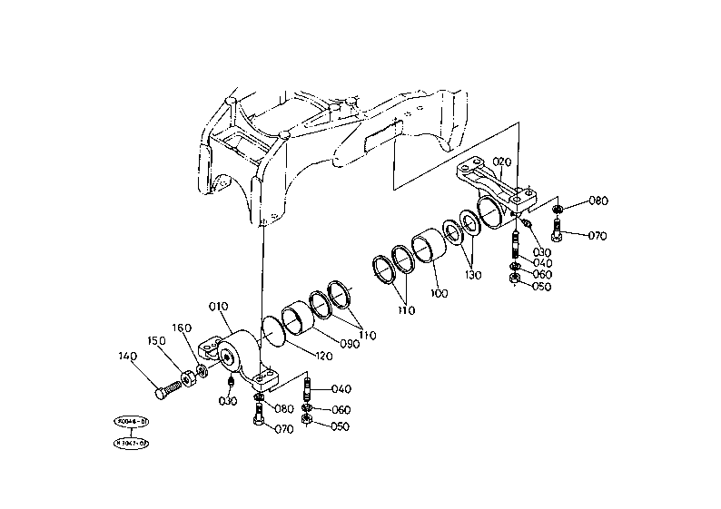 Front Diff.Case Bracket [New Type]