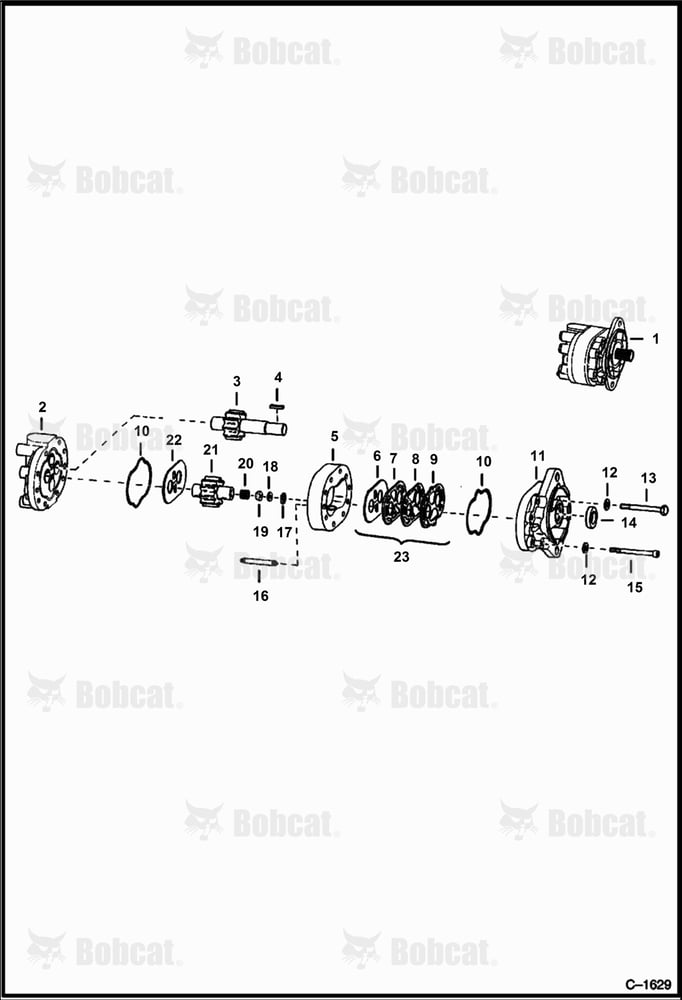 Hydraulic Pump (Parker H39AD2G)