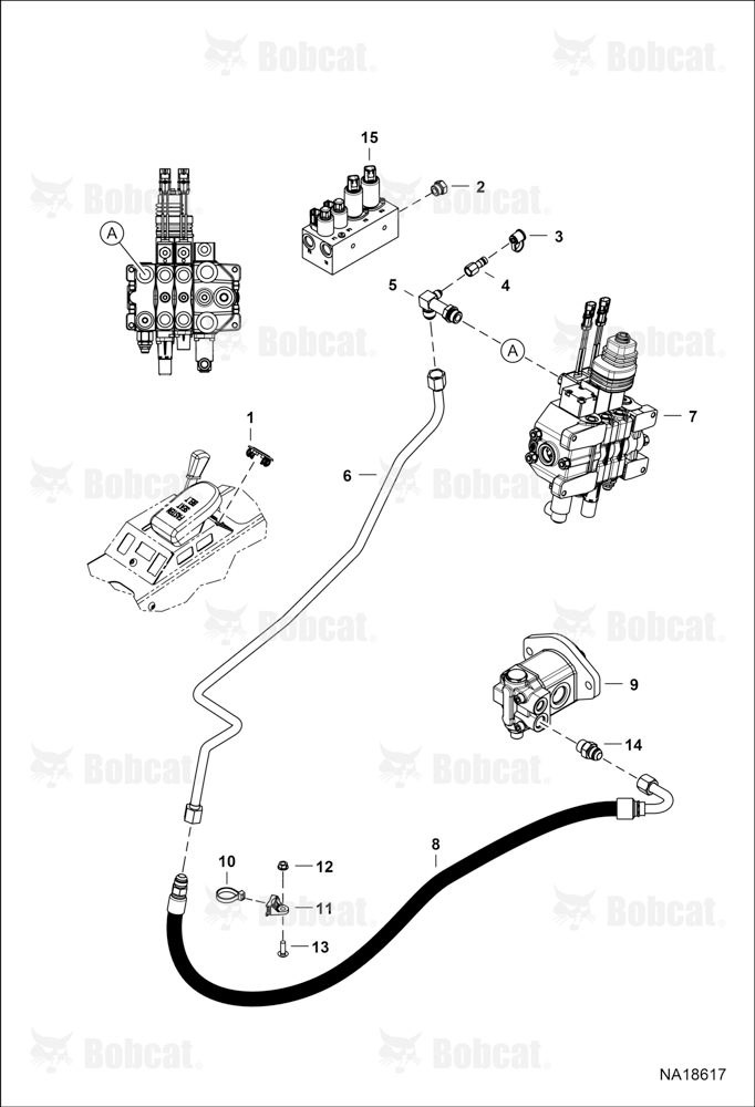 Hydraulic Circuitry (Power Bob-Tach No)
