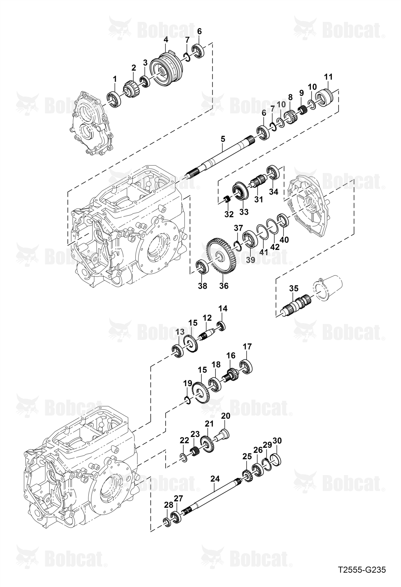 Transmission (Power Take-off Gears)