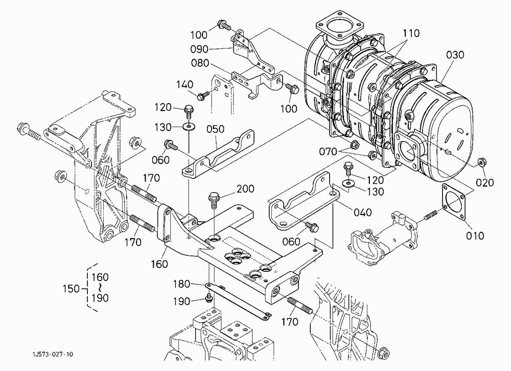 DIESEL PARTICULATE FILTER MUFFLER