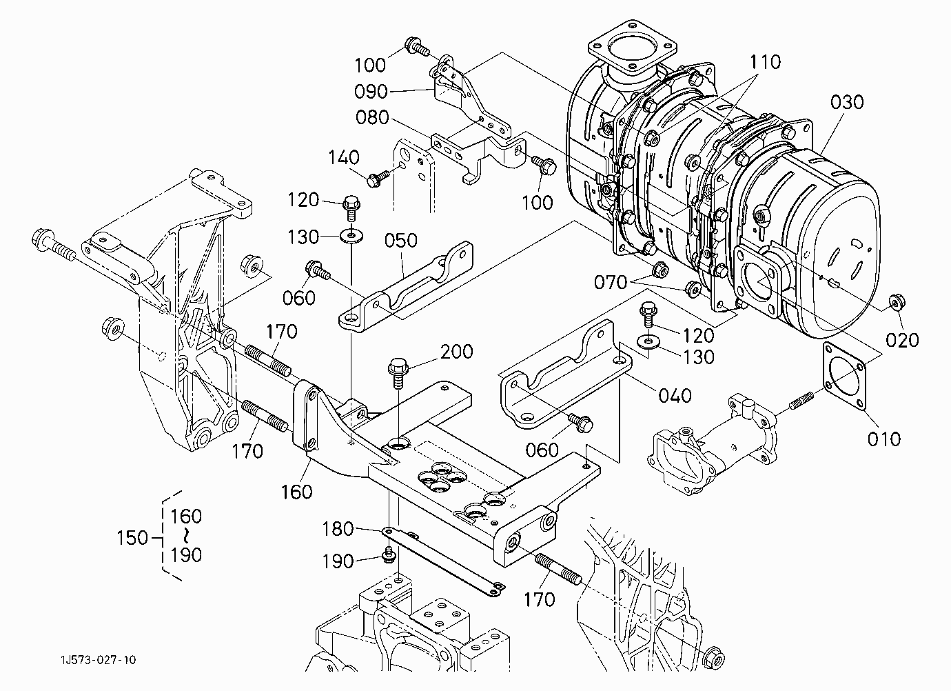 DIESEL PARTICULATE FILTER MUFFLER