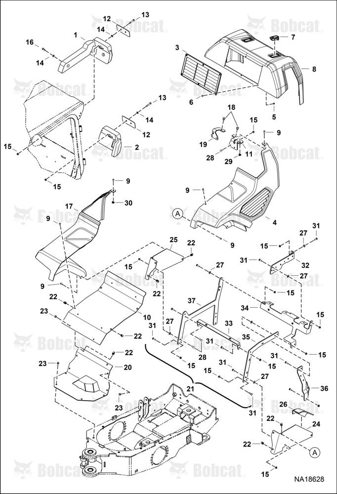 Operator Enclosure (Outside Covers)