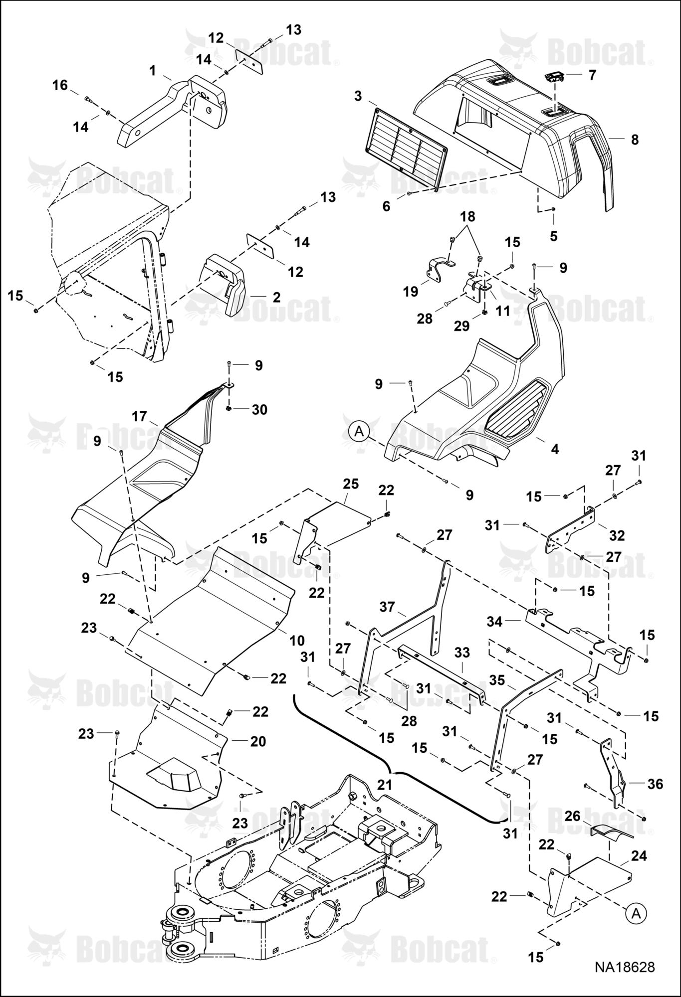 Operator Enclosure (Outside Covers)