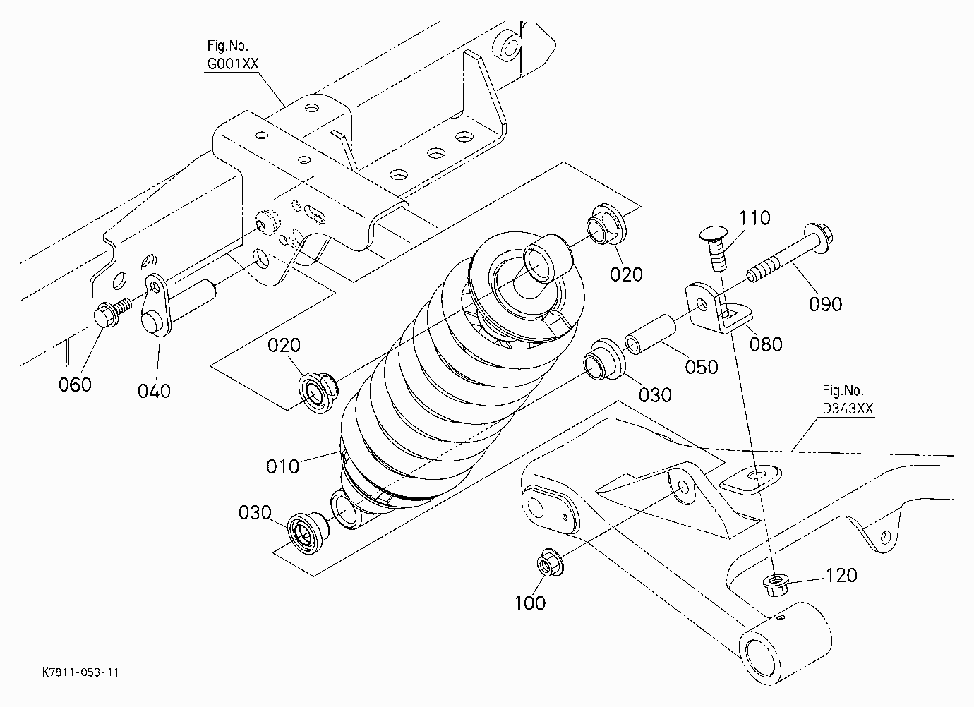 REAR SUSPENSION (RIGHT)