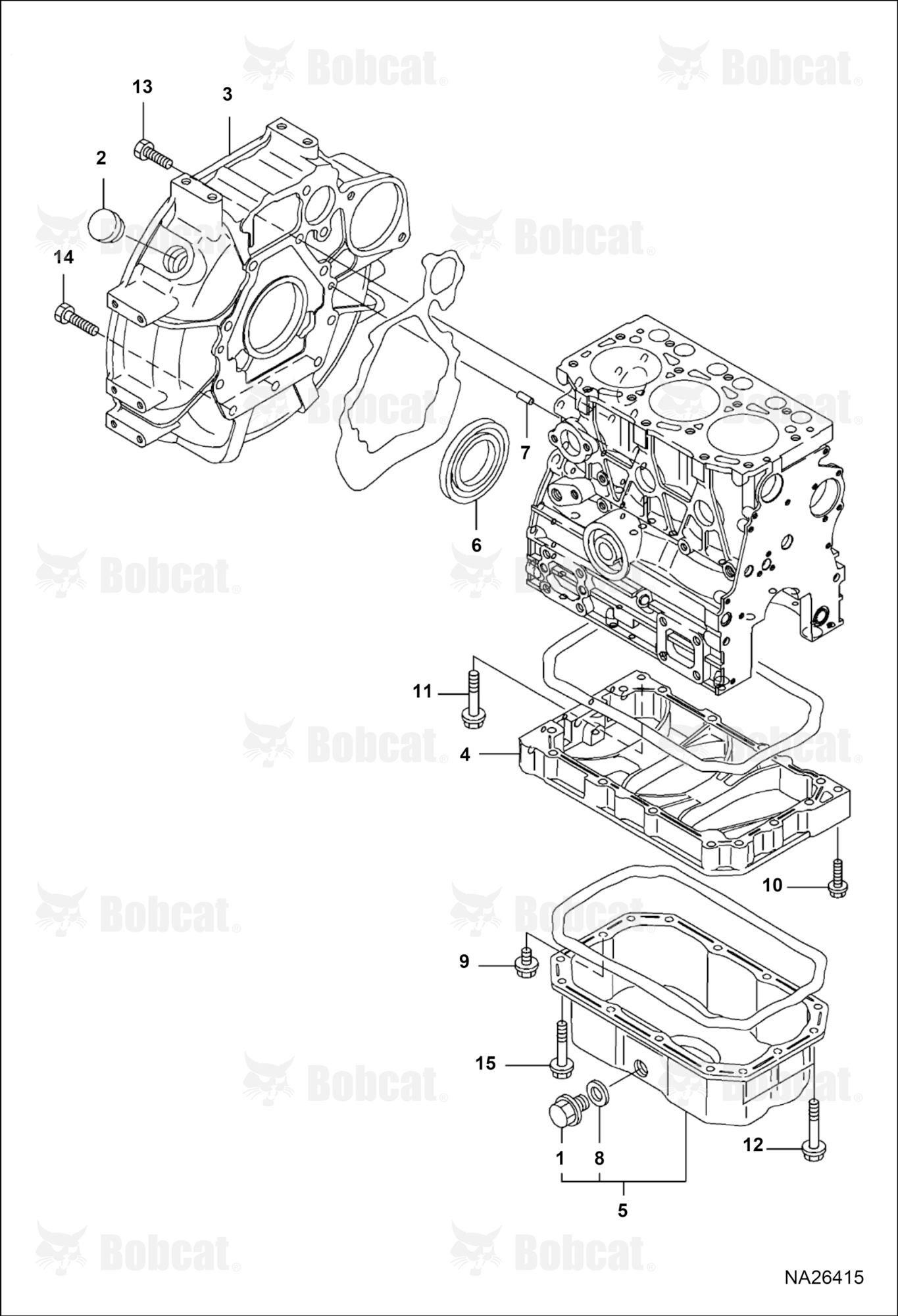 Mounting Flange & Oil Sump