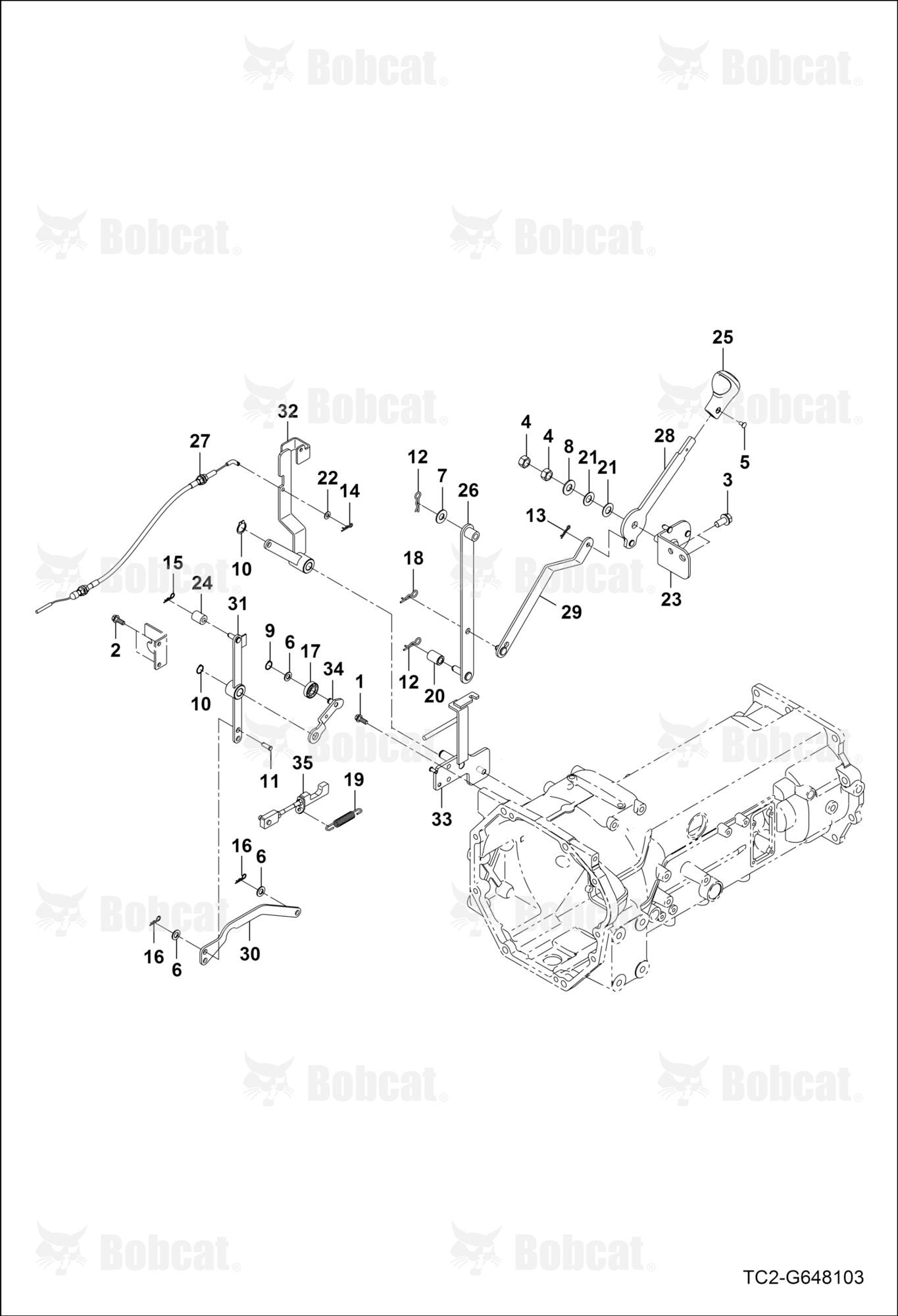 Engine Speed Control Lever