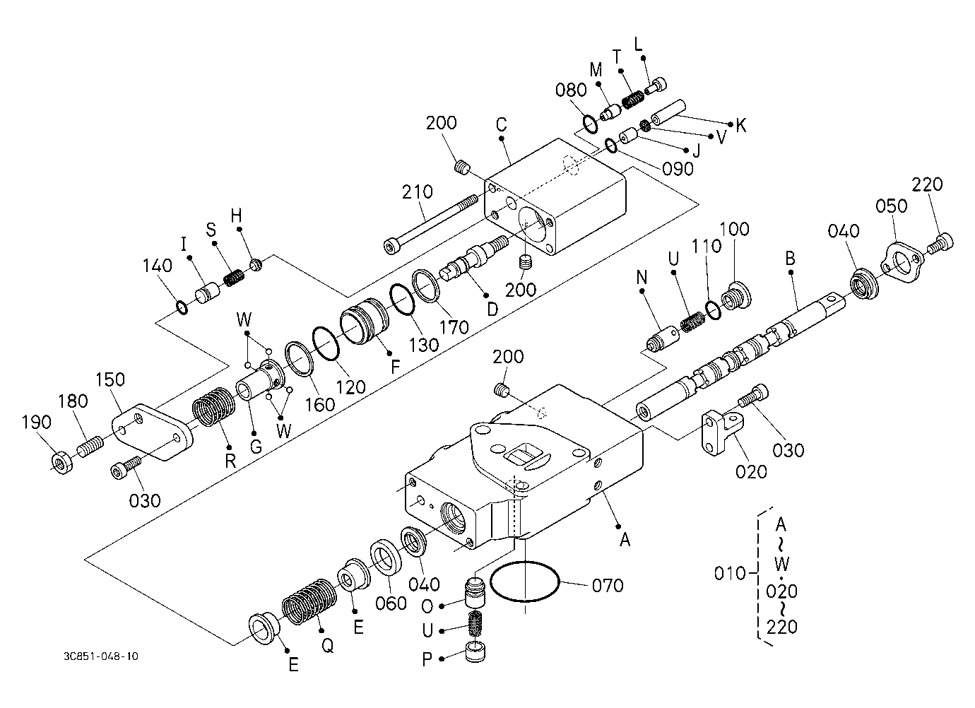Auxiliary Control Valve (Scd) [Component Parts] [N