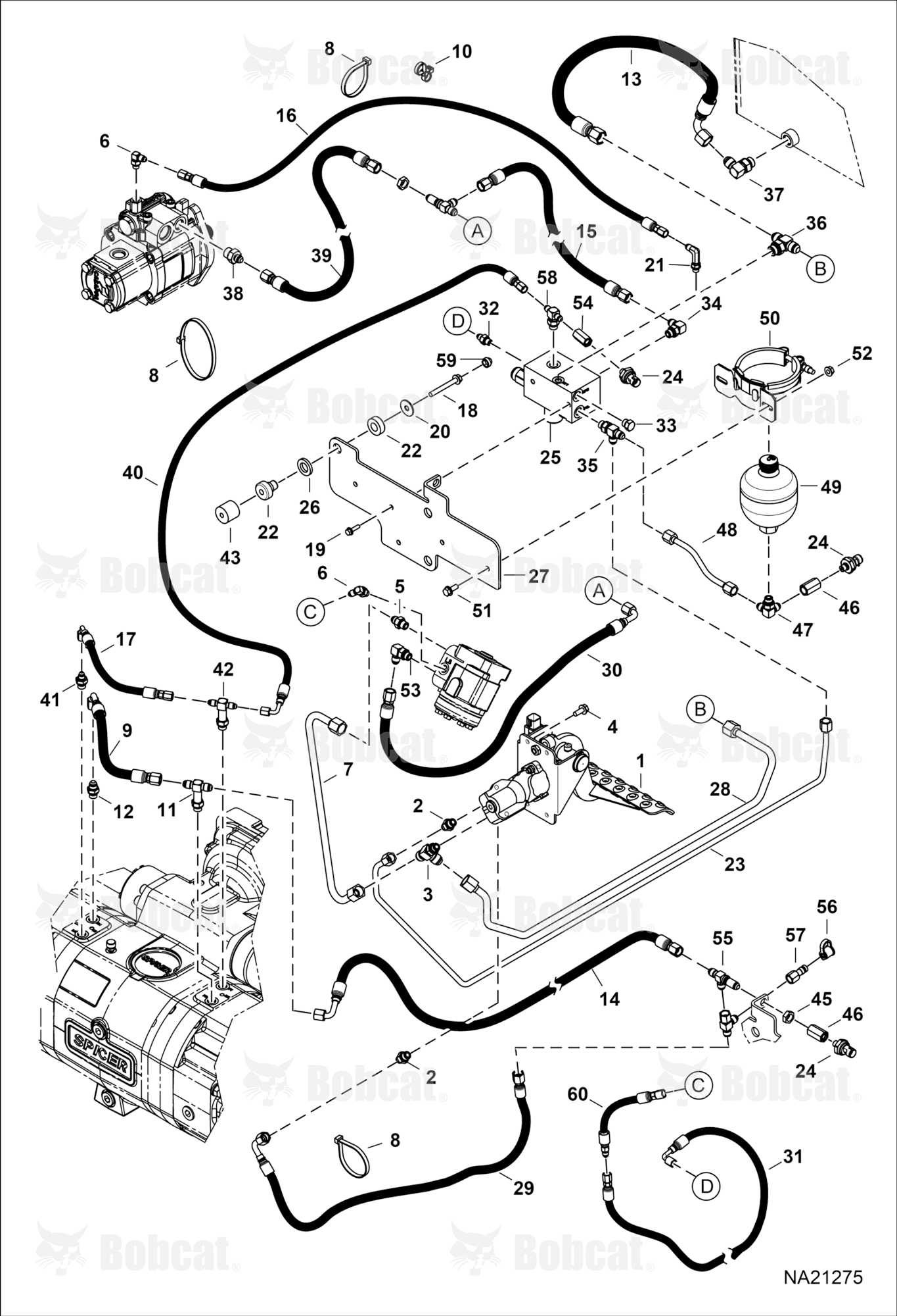 Hydraulic Circuitry (Brake System) (Germany Configuration)