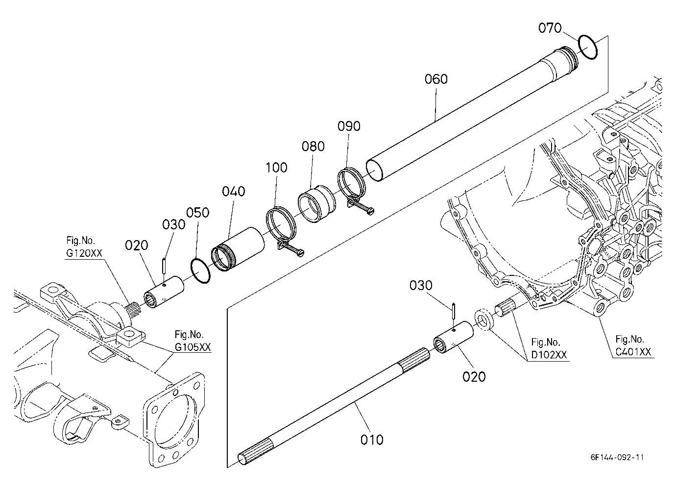 Front Wheel Drive Shaft (Front)